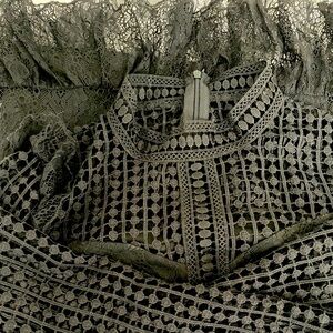 Black lace dress 👗